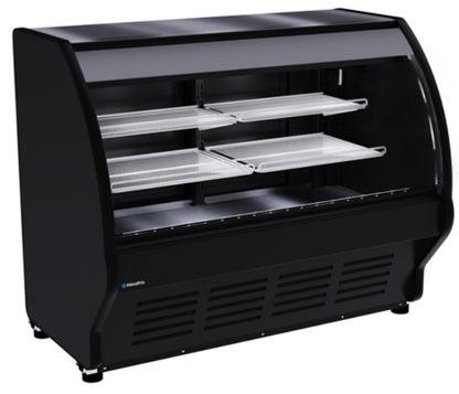 Vitrina cremera con cristal curvo VCM-150