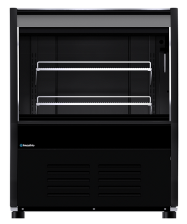 Vitrina cremera con cristal curvo VCM-100