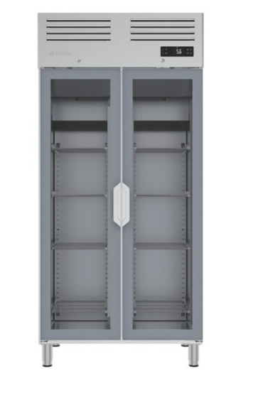 Armario de refrigeración puerta de cristal GN 1/1 SLIM LINE AGN 300/600L Series de 974mm AGN600CR_66