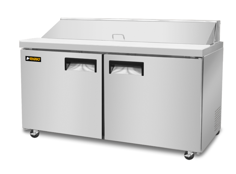 Mesa Refrigerada de Acero Inoxidable para Preparación 15.2 pies MERSAL-60