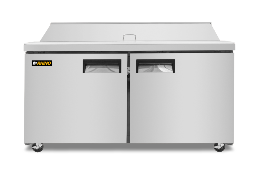 Mesa Refrigerada de Acero Inoxidable para Preparación 15.2 pies MERSAL-60