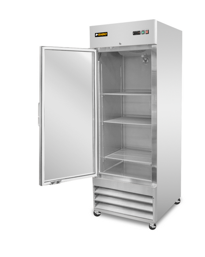 Congelador Vertical de Acero Inoxidable con Puerta de Cristal 21 pies CONVECRI-23