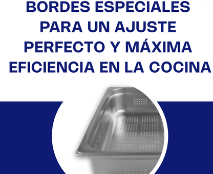 Inserto de Acero Inoxidable Perforado Entero 4" INAPE-4