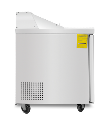 Mesa Refrigerada de Acero Inoxidable para Preparación 12.6 pies MERSAL-48