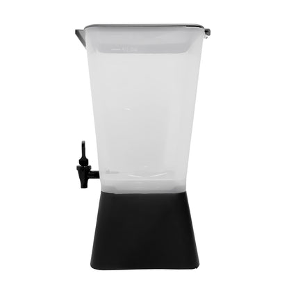 Dispensador de bebidas, capacidad de 19 litros.