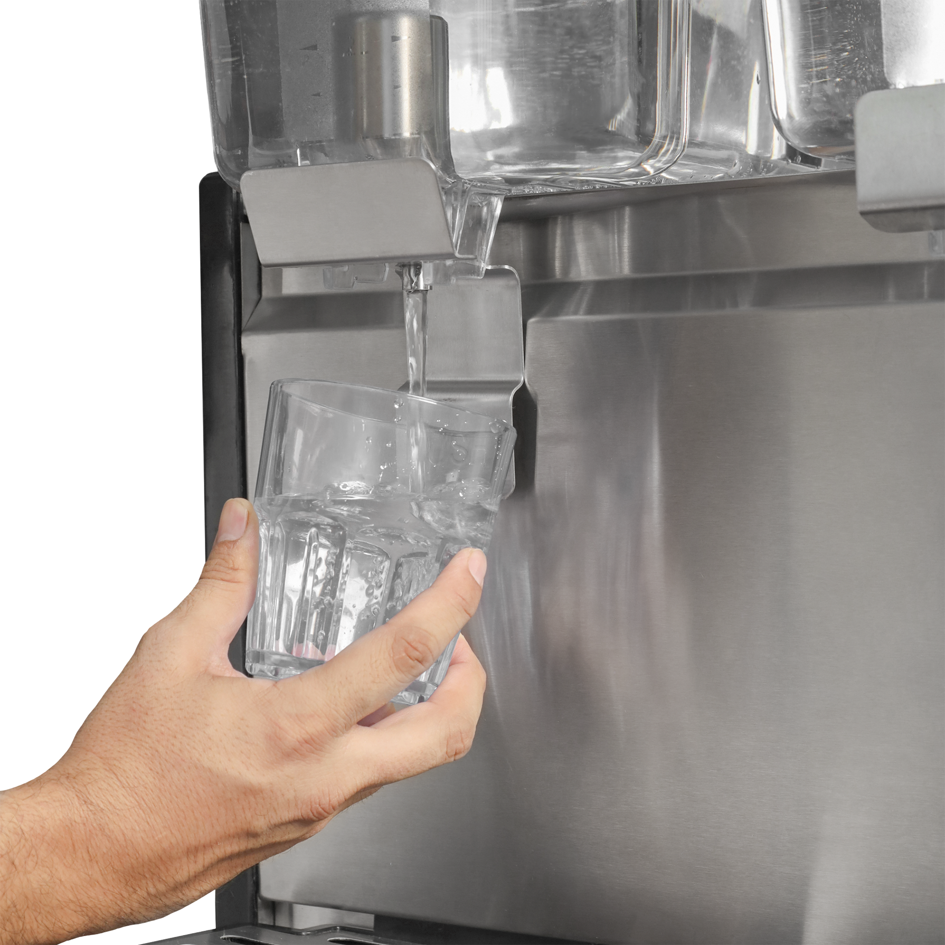 Dispensador de bebidas frías, 2 tanques con capacidad de 18 litros c/u