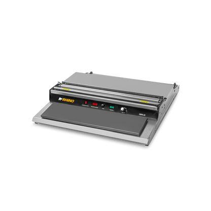 Emplayadora para rollos de 30 a 55 cm de ancho.