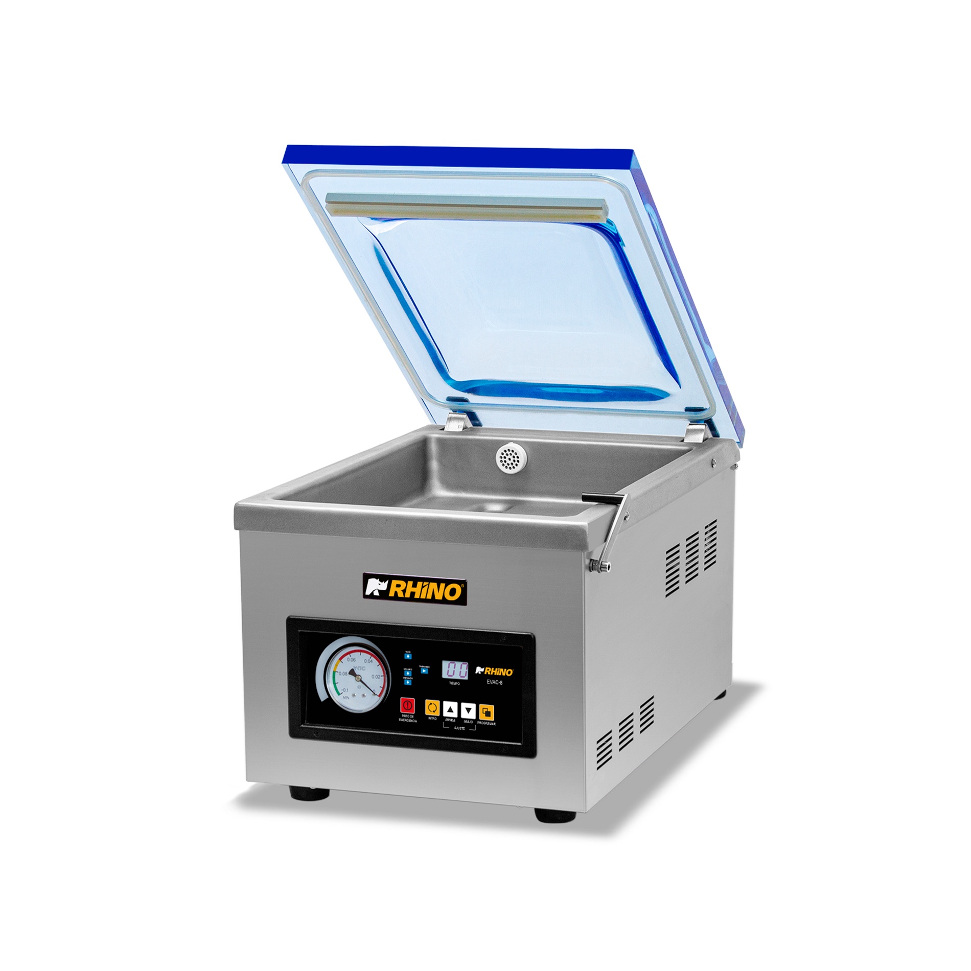 Empacadora al vacío con 5 ciclos preconfigurados