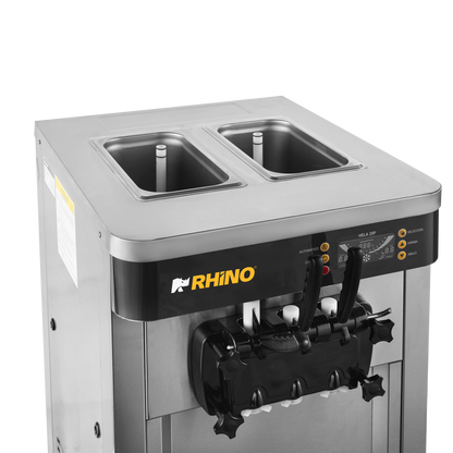 Máquina de helado suave, capacidad de producción 25 L/h.