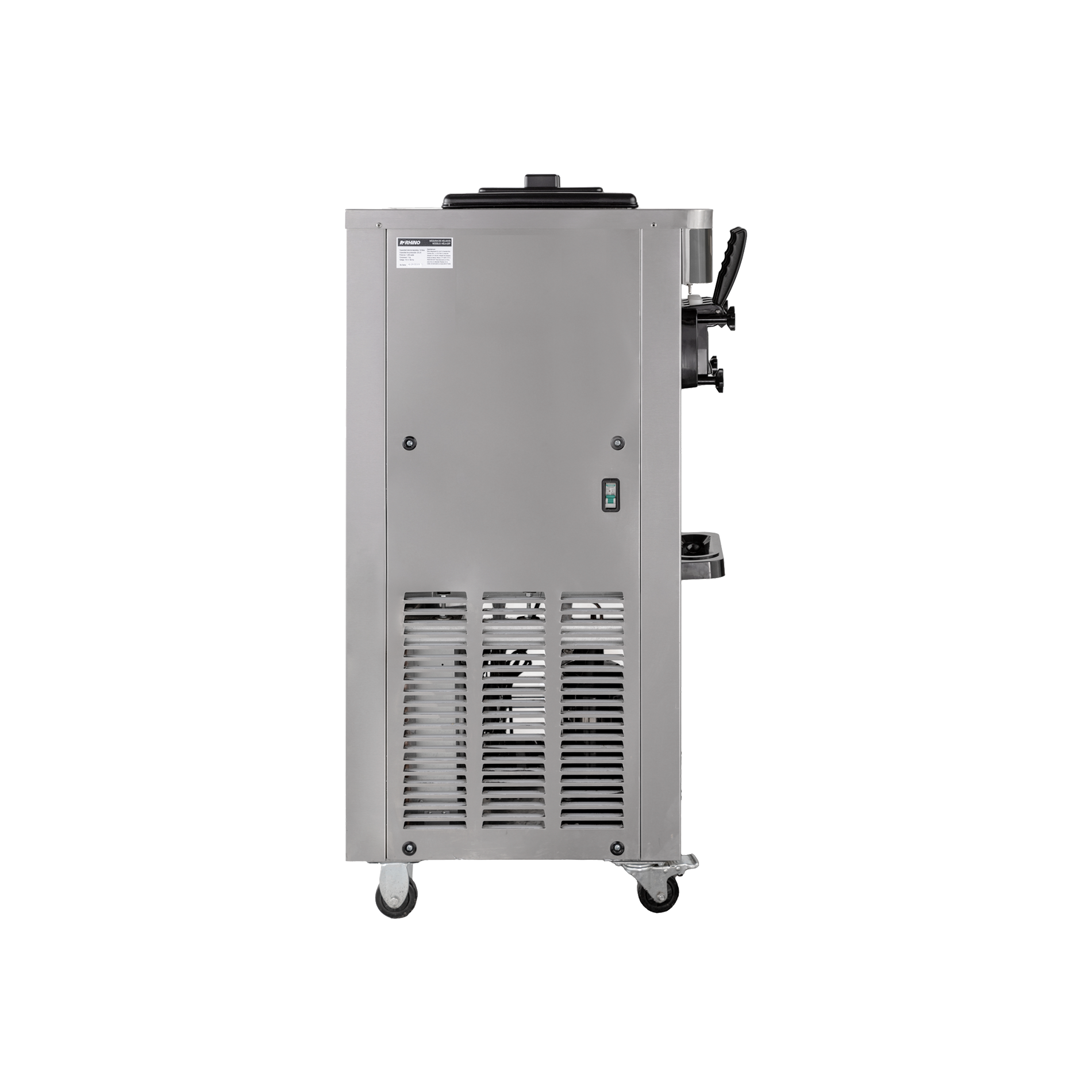 Máquina de helado suave, capacidad de producción 25 L/h.