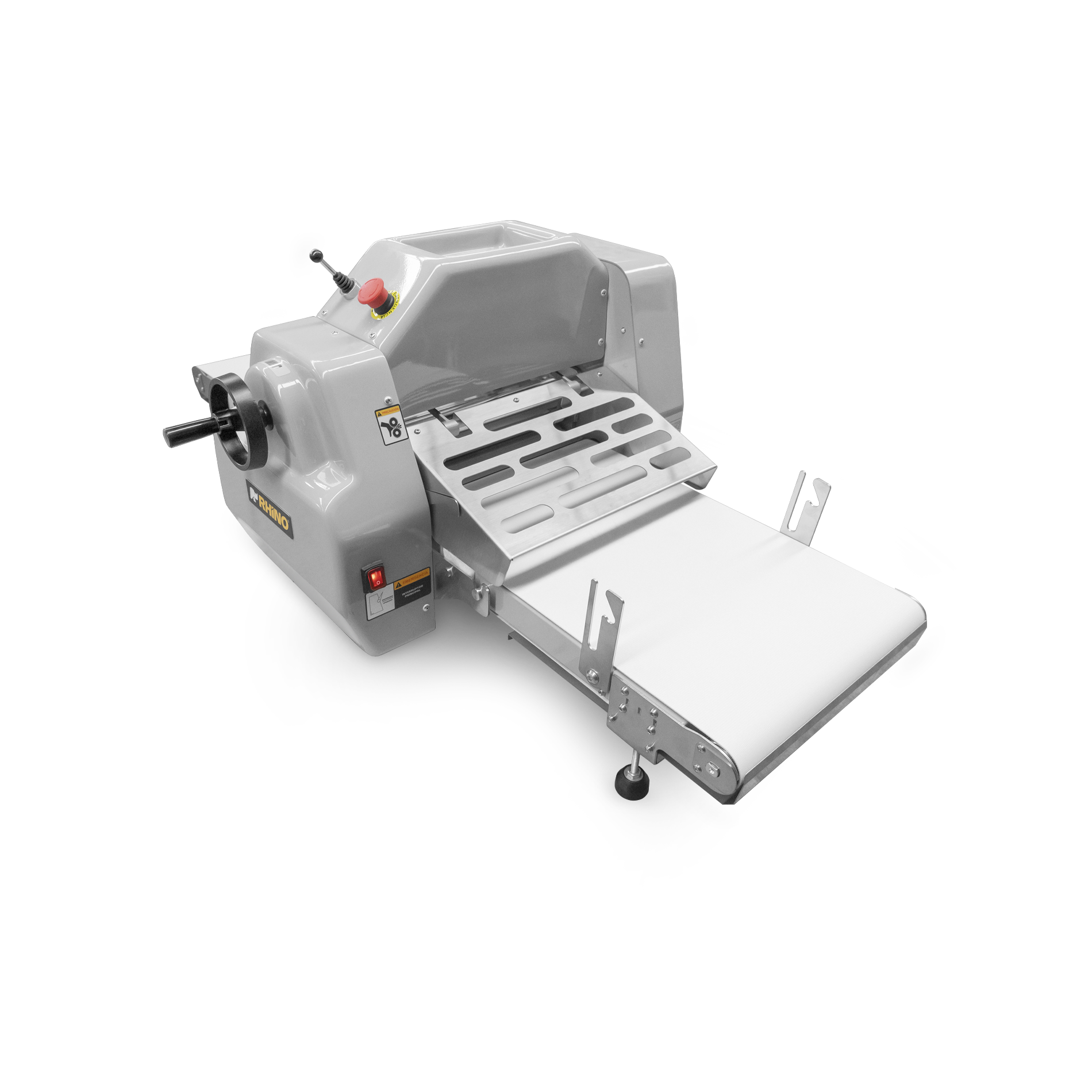 Laminadora de mesa con bandas reversibles