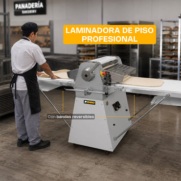 Laminadora de mesa con bandas reversibles 550W LAMBA-274P