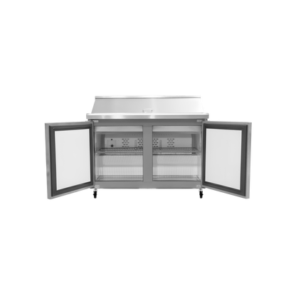 Mesa refrigerada de preparación 13.3 pies