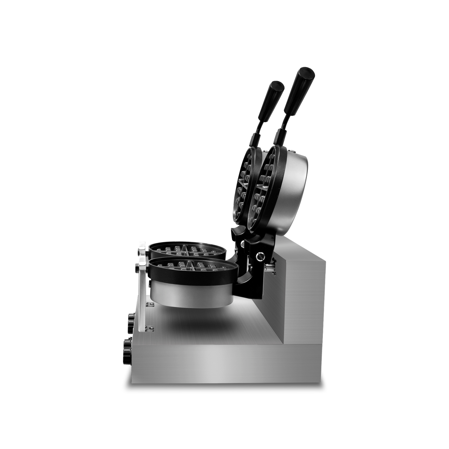 Waflera belga giratoria doble